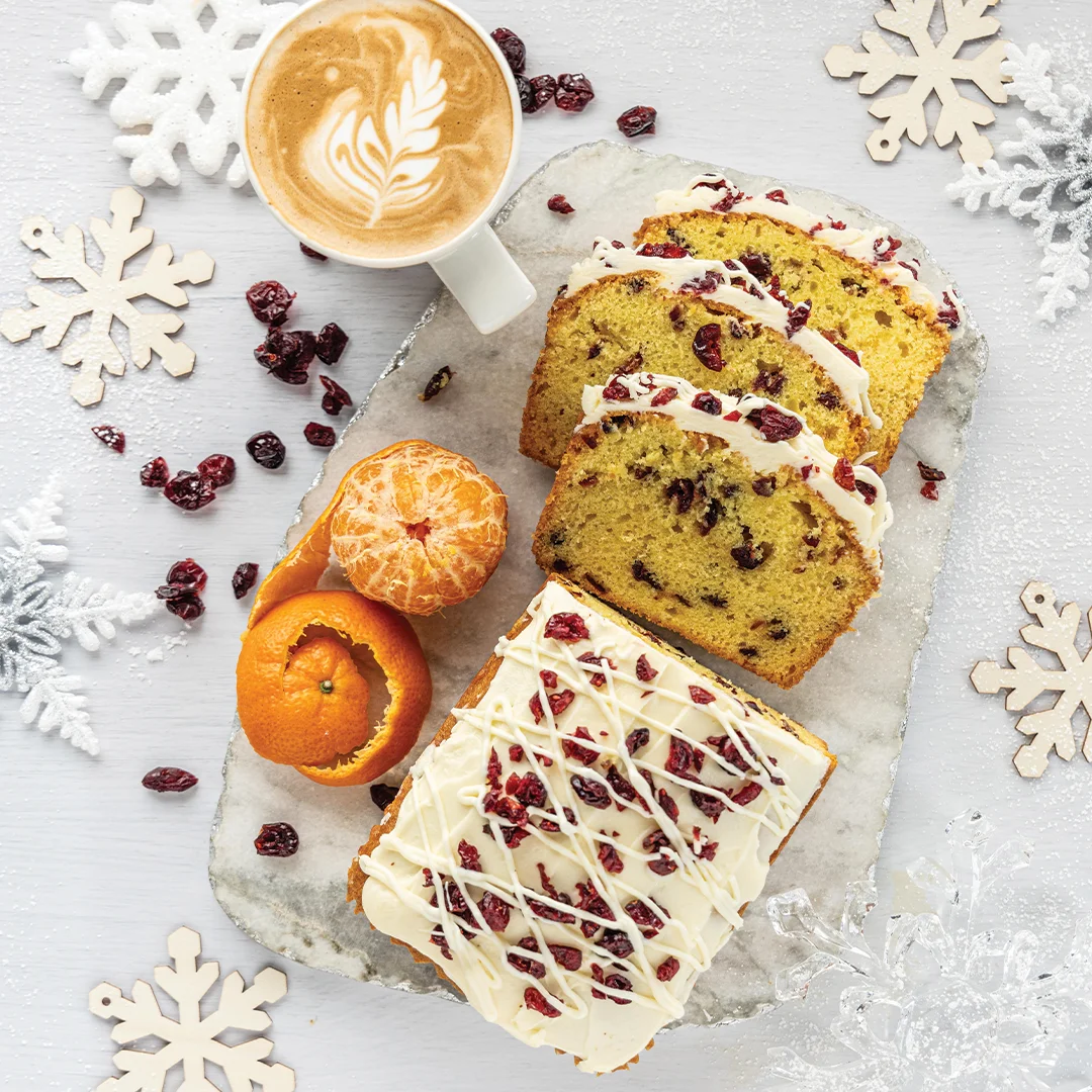 Clementine & Cranberry Loaf