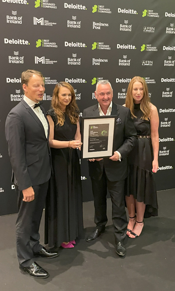 Insomnia named as a Deloitte Best Managed Company for fifth successive year